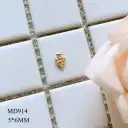 Simple Non Diamond Nail Alloy Jewelry view 5