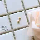Simple Non Diamond Nail Alloy Jewelry view 15