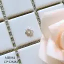 Simple Non Diamond Nail Alloy Jewelry view 12