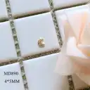 Simple Non Diamond Nail Alloy Jewelry view 6