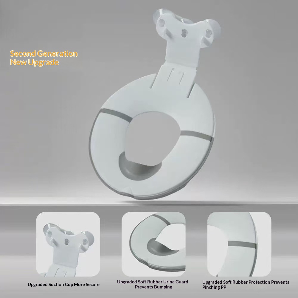 Foldable Childrens Potty Seat Universal For Boys And Girls Splash-proof 6
