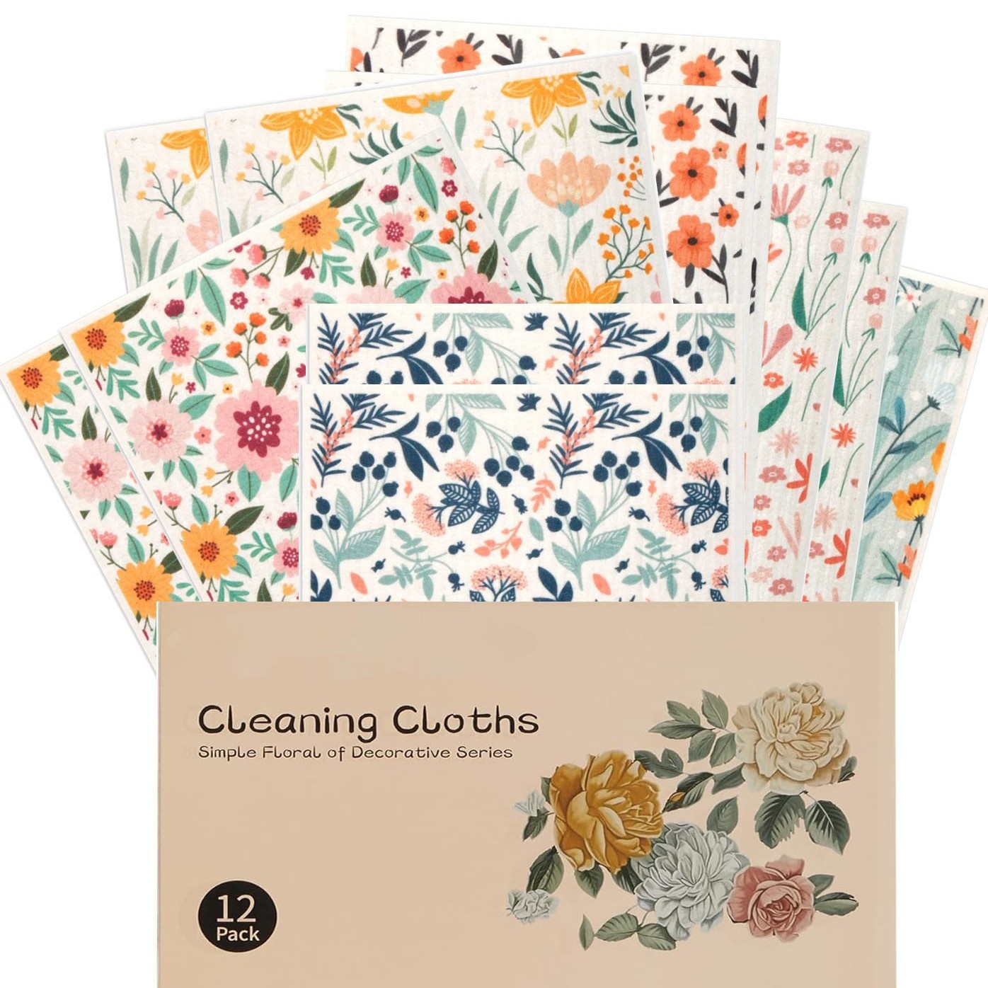 Wood Pulp Cotton Cleaning Cloth Non-woven Fabric That Absorbs Water But Repels Oil