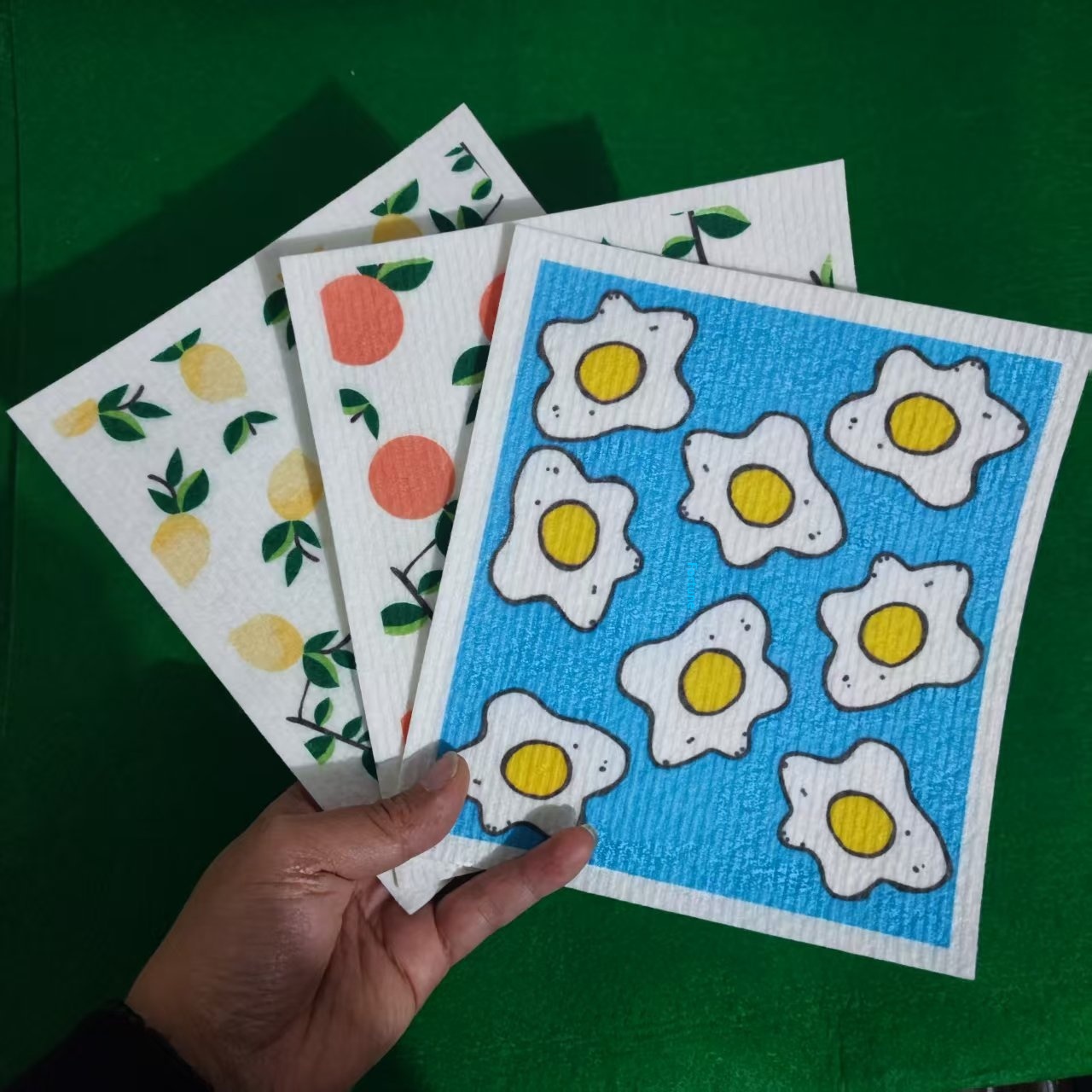 Wood Pulp Cotton Cleaning Cloth Non-woven Fabric That Absorbs Water But Repels Oil 9