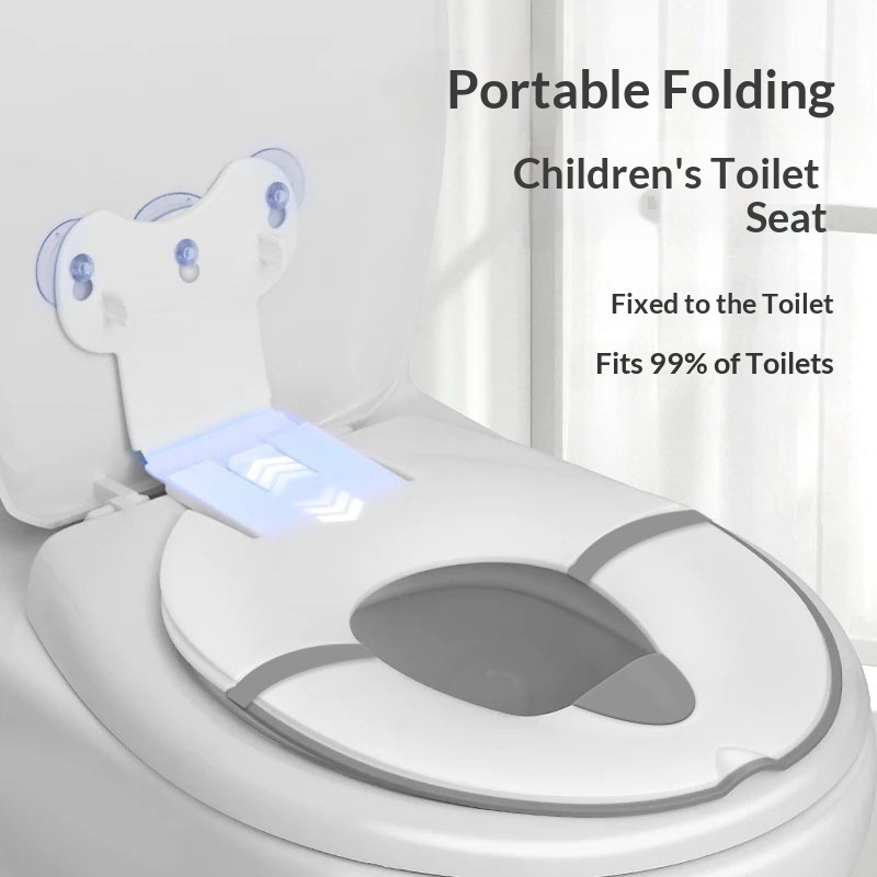 Foldable Childrens Potty Seat Universal For Boys And Girls Splash-proof