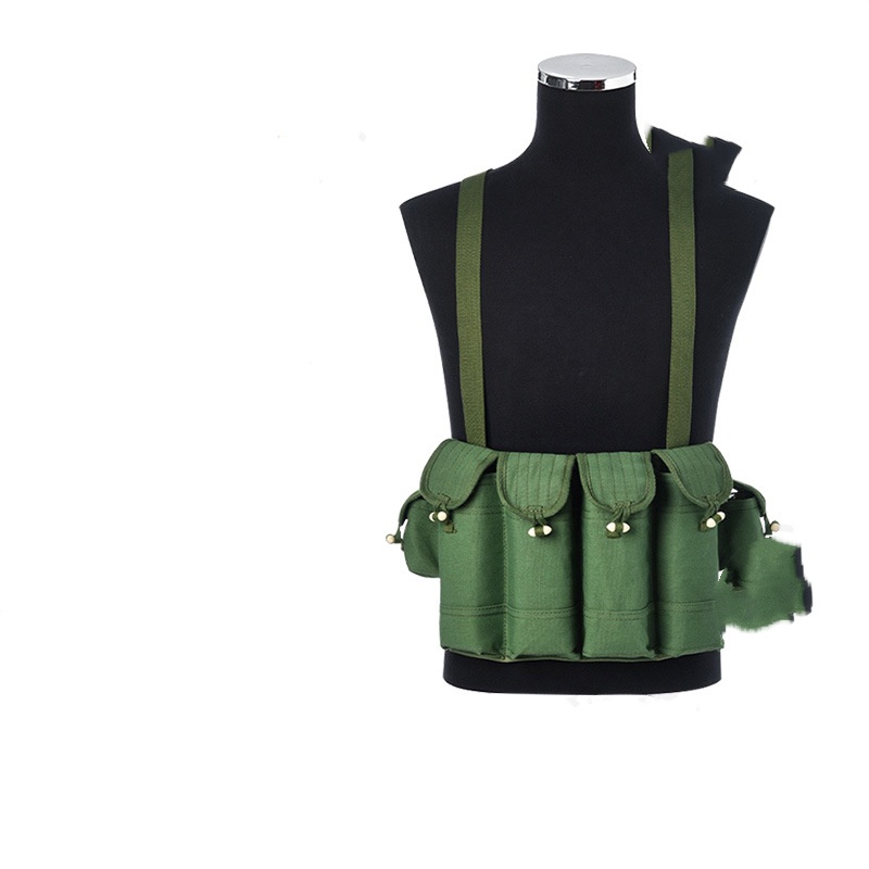Portable Outdoor Four-Compartment Ammunition Pouch