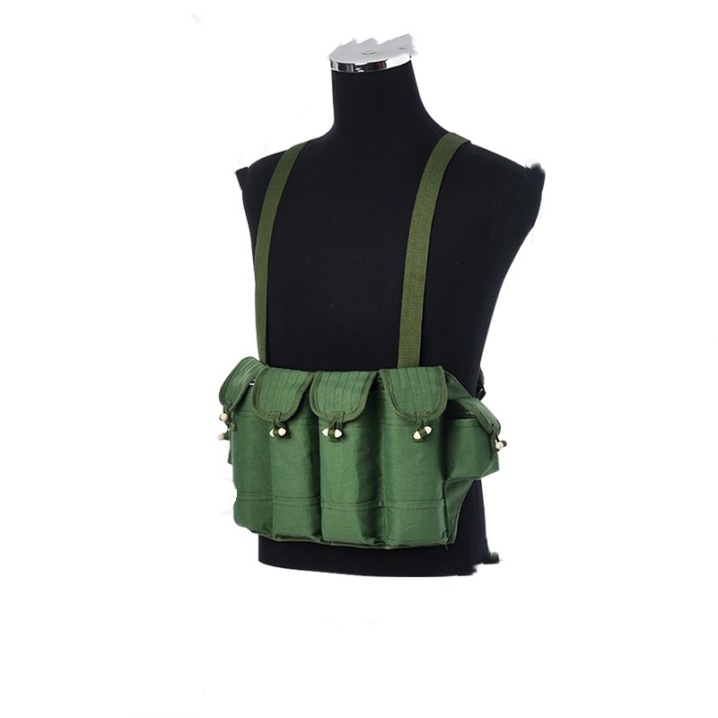 Portable Outdoor Four-Compartment Ammunition Pouch