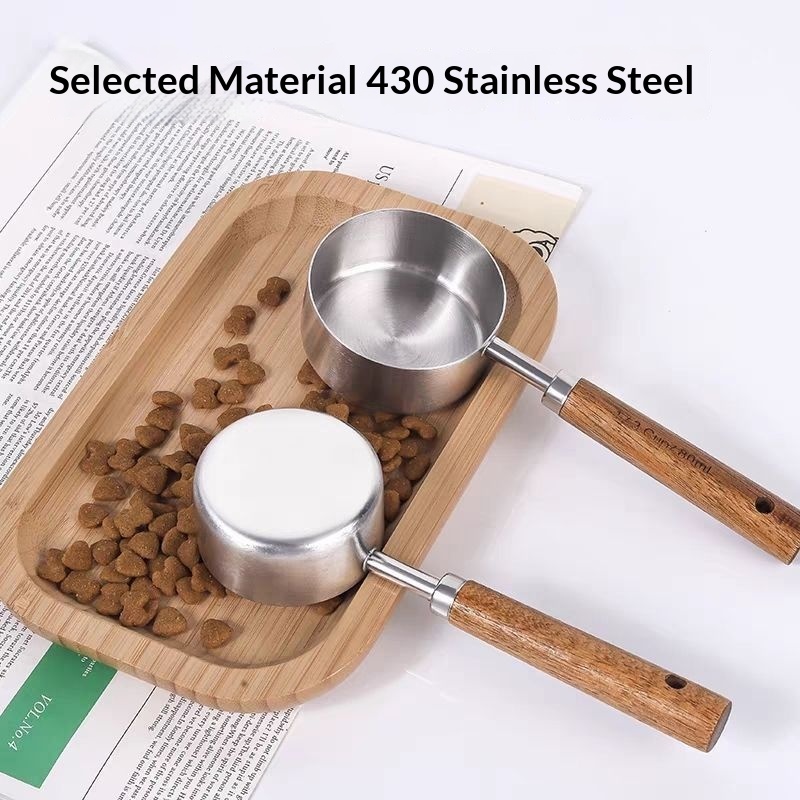 Stainless Steel Cat Food Spoon Long Handle