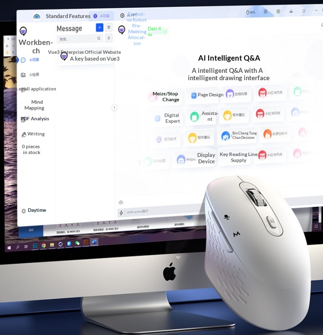 Smart Voice Mouse With Wireless Bluetooth And Charging - Image 5