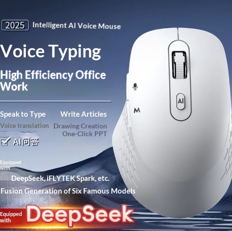 Smart Voice Mouse With Wireless Bluetooth And Charging - Image 4