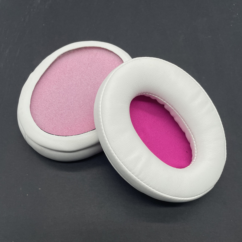 Black Football Mesh Fabric Earcup Cover For Headphones