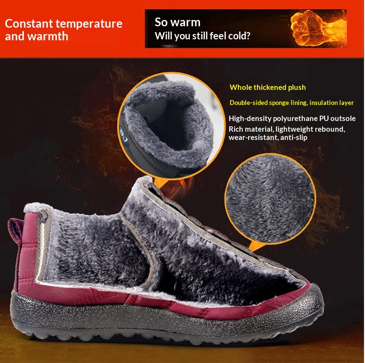 Women’s Warm Padded Lightweight Cotton Boots