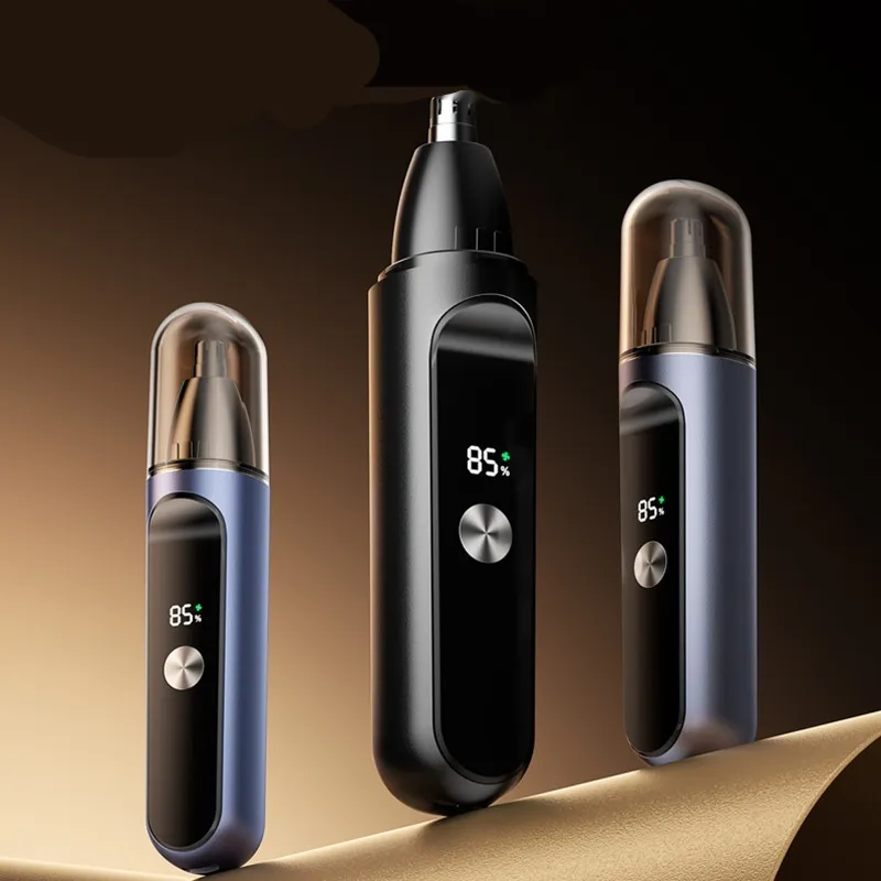 Rechargeable Electric Nose Hair Trimmer And Cleaner