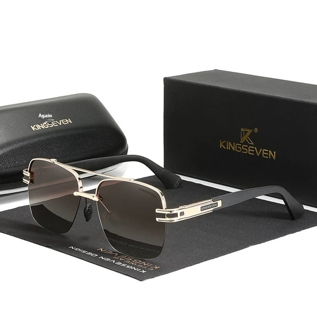 Mens Anti-Blinding Color-Changing Polarized Sunglasses