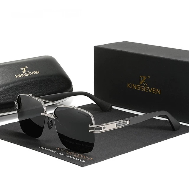 Mens Anti-Blinding Color-Changing Polarized Sunglasses