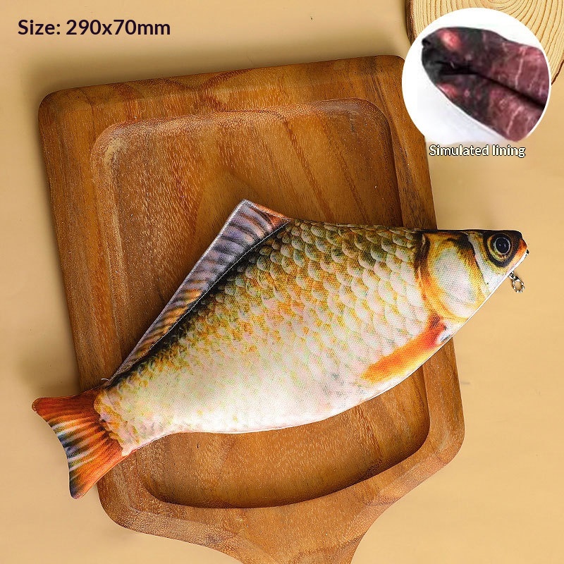 Creative And Quirky Fish Shaped Pencil Case 7