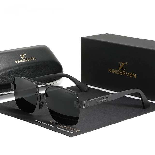 Mens Anti-Blinding Color-Changing Polarized Sunglasses