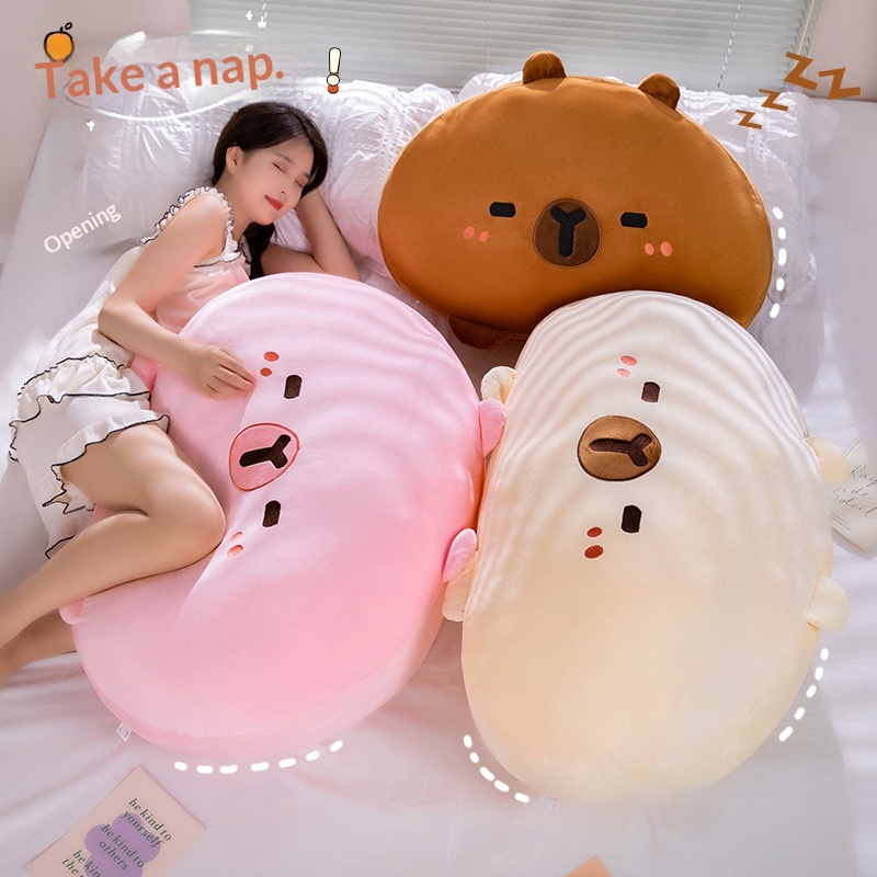 Cute Girl Sleeping Pillow Plush Toy