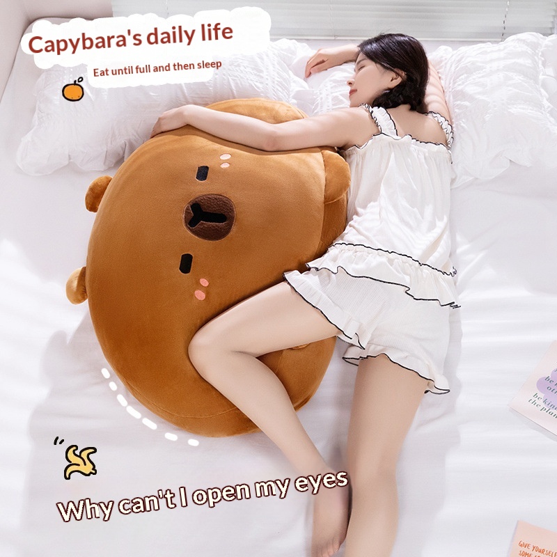 Cute Girl Sleeping Pillow Plush Toy
