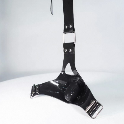 Erotic Enhanced Bridle-style Mouth Gag With Mask