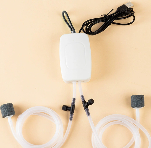 Small, Portable, Quiet Mini Fish Tank Oxygenator