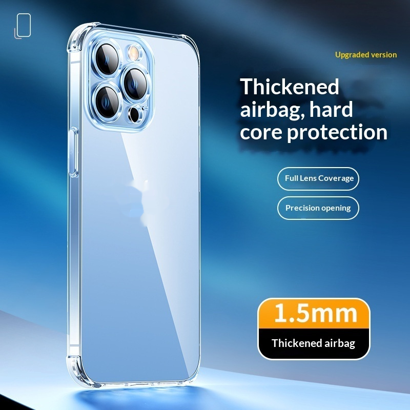 Ultra-thin Transparent Soft Case With Four-corner Drop Protection