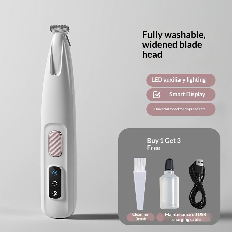 Pet Cat Silent Trimming Pedicure Shaver