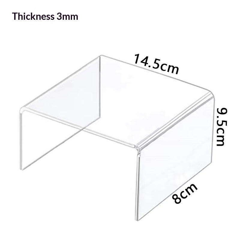 Figure Blind Box Jewelry Cosmetics Trapezoid-shaped Shoe And Bag Display Rack 9