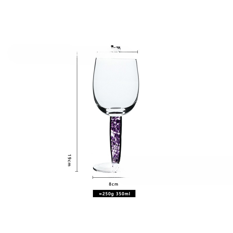 Medieval Green Seed Wine Glass Handcrafted Glass Champagne Flute 6