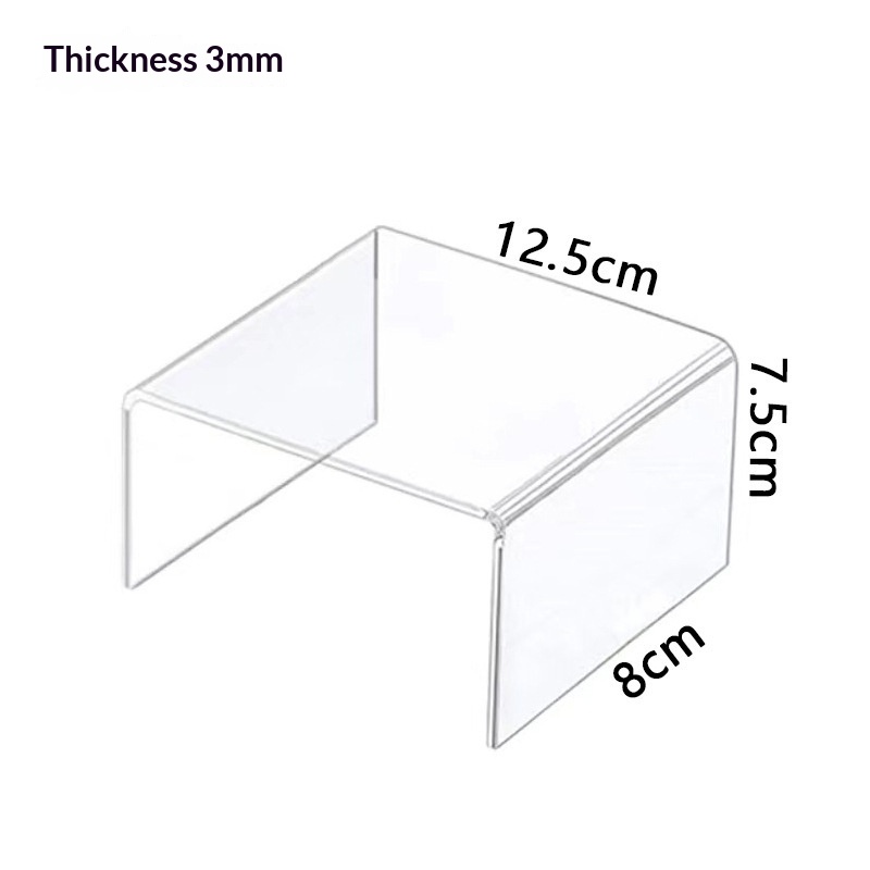 Figure Blind Box Jewelry Cosmetics Trapezoid-shaped Shoe And Bag Display Rack 8