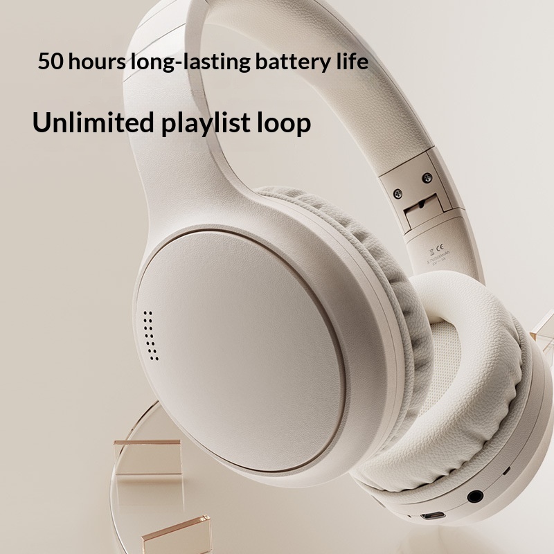 Noise-canceling Bluetooth Over-ear Headphones