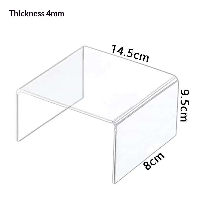 Figure Blind Box Jewelry Cosmetics Trapezoid-shaped Shoe And Bag Display Rack 13