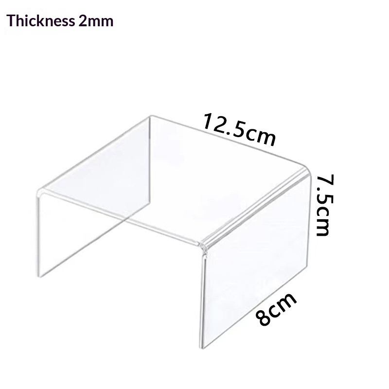 Figure Blind Box Jewelry Cosmetics Trapezoid-shaped Shoe And Bag Display Rack 4