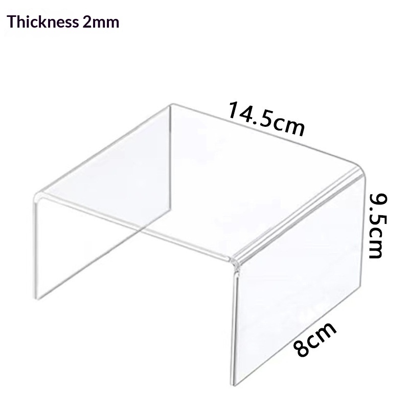 Figure Blind Box Jewelry Cosmetics Trapezoid-shaped Shoe And Bag Display Rack 5