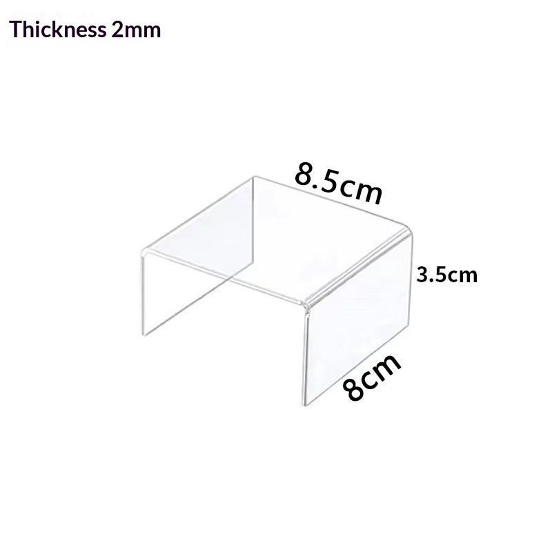 Figure Blind Box Jewelry Cosmetics Trapezoid-shaped Shoe And Bag Display Rack