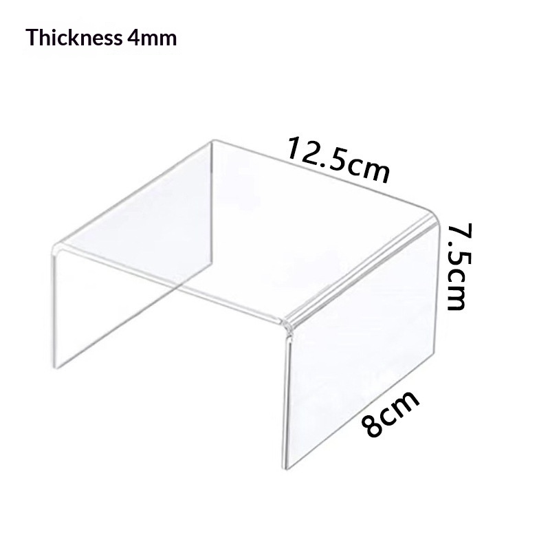 Figure Blind Box Jewelry Cosmetics Trapezoid-shaped Shoe And Bag Display Rack 12