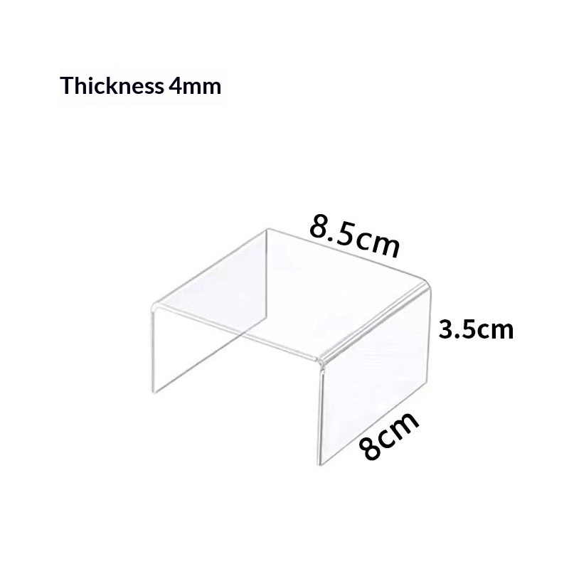 Figure Blind Box Jewelry Cosmetics Trapezoid-shaped Shoe And Bag Display Rack 10