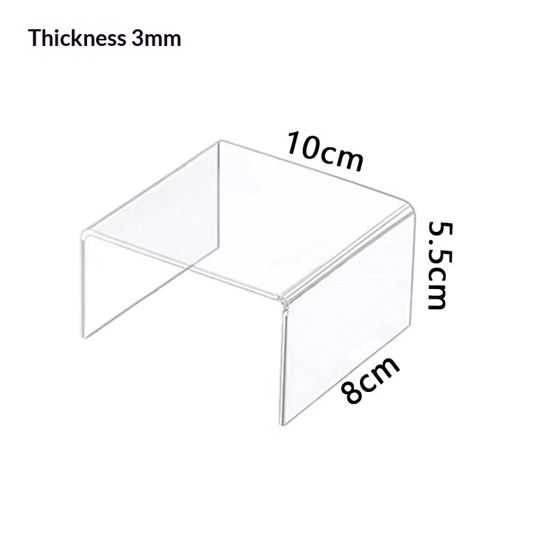 Figure Blind Box Jewelry Cosmetics Trapezoid-shaped Shoe And Bag Display Rack 7