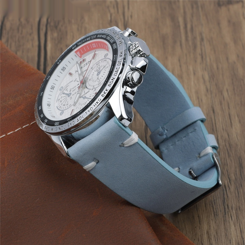Quick-release Accessories For Matte Genuine Leather Watch Straps