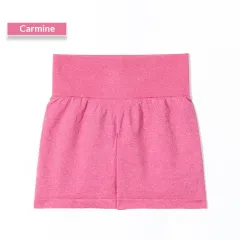 Womens Stretchy Quick-drying Yoga Shorts For Europe And The US - Red - View 1