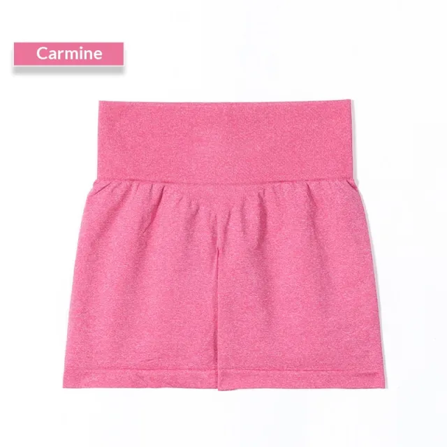 Womens Stretchy Quick drying Yoga Shorts For Europe And The US Red - Shop at LoveMi