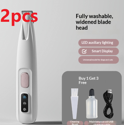 Pet Cat Silent Trimming Pedicure Shaver