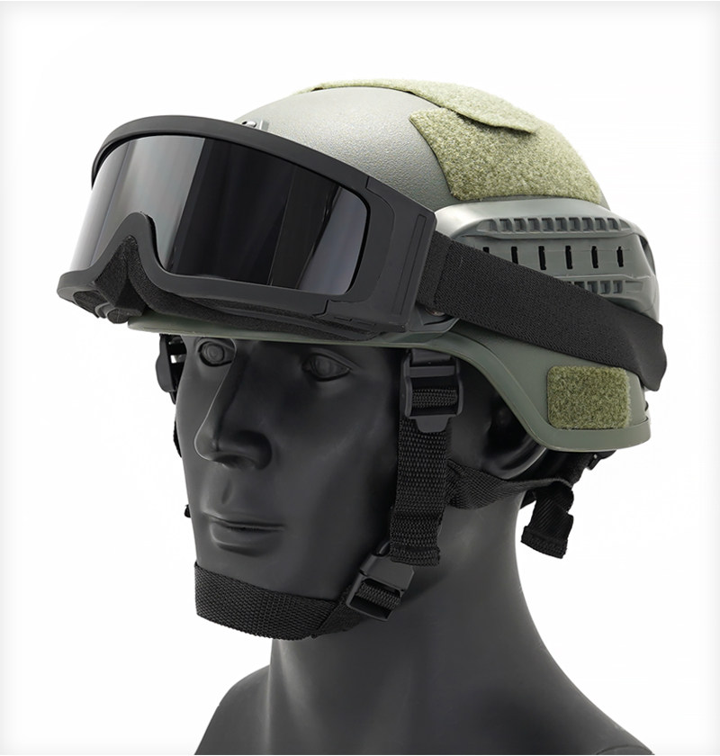 Anti Fog Tactical Anti Explosion Shooting Glasses Can Be Worn For Myopia