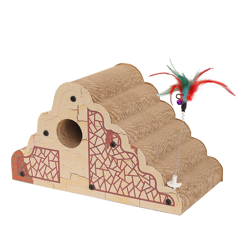 Multi-functional Corrugated Cardboard Scratching Post