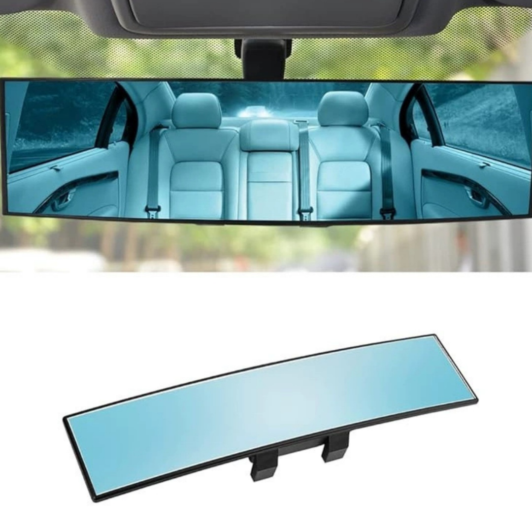 Wide-View Car Rearview Mirror With Anti-Fog And Anti-Glare For Reversing