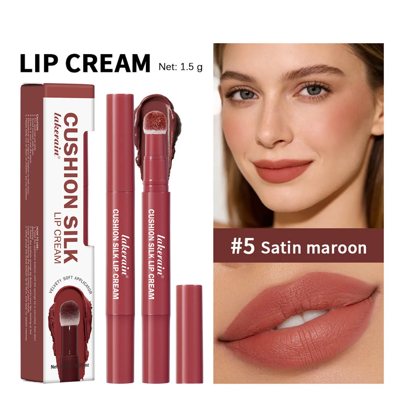 Matte Blush And Lipstick 2-in-1 Multi-use Product