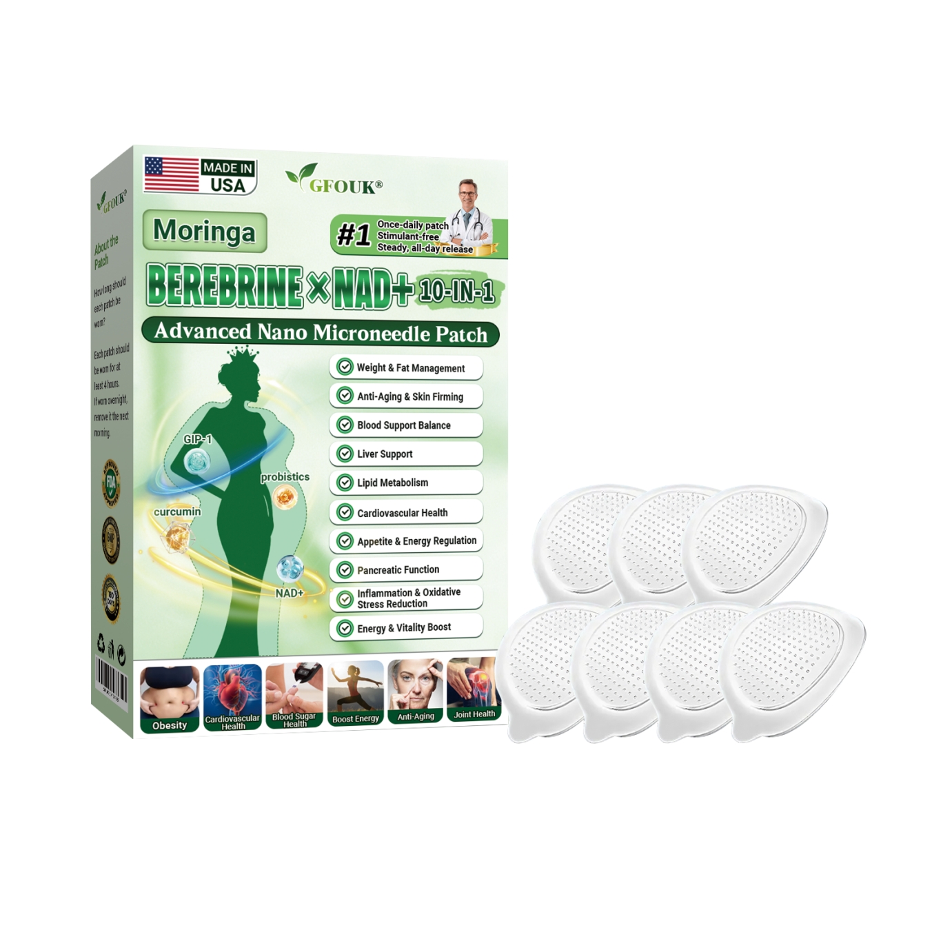 Moringa Firming Microneedle Patch