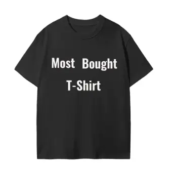 Summer Loose Short Sleeves T-shirt Men's And Women's Round Neck