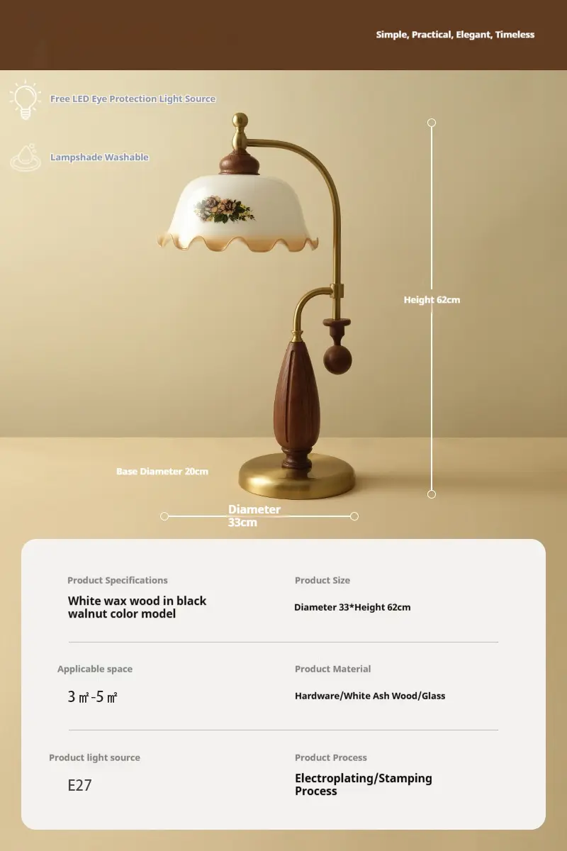 Retro Designed Solid Wood Lighting For The Home