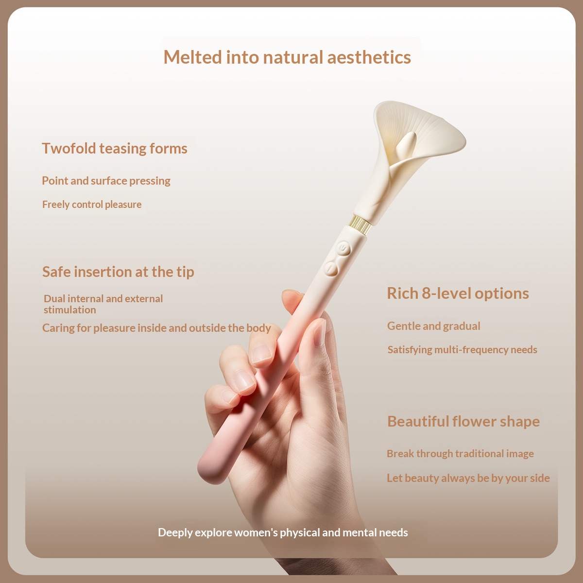 Calla Lily Double-Headed Wand For Women