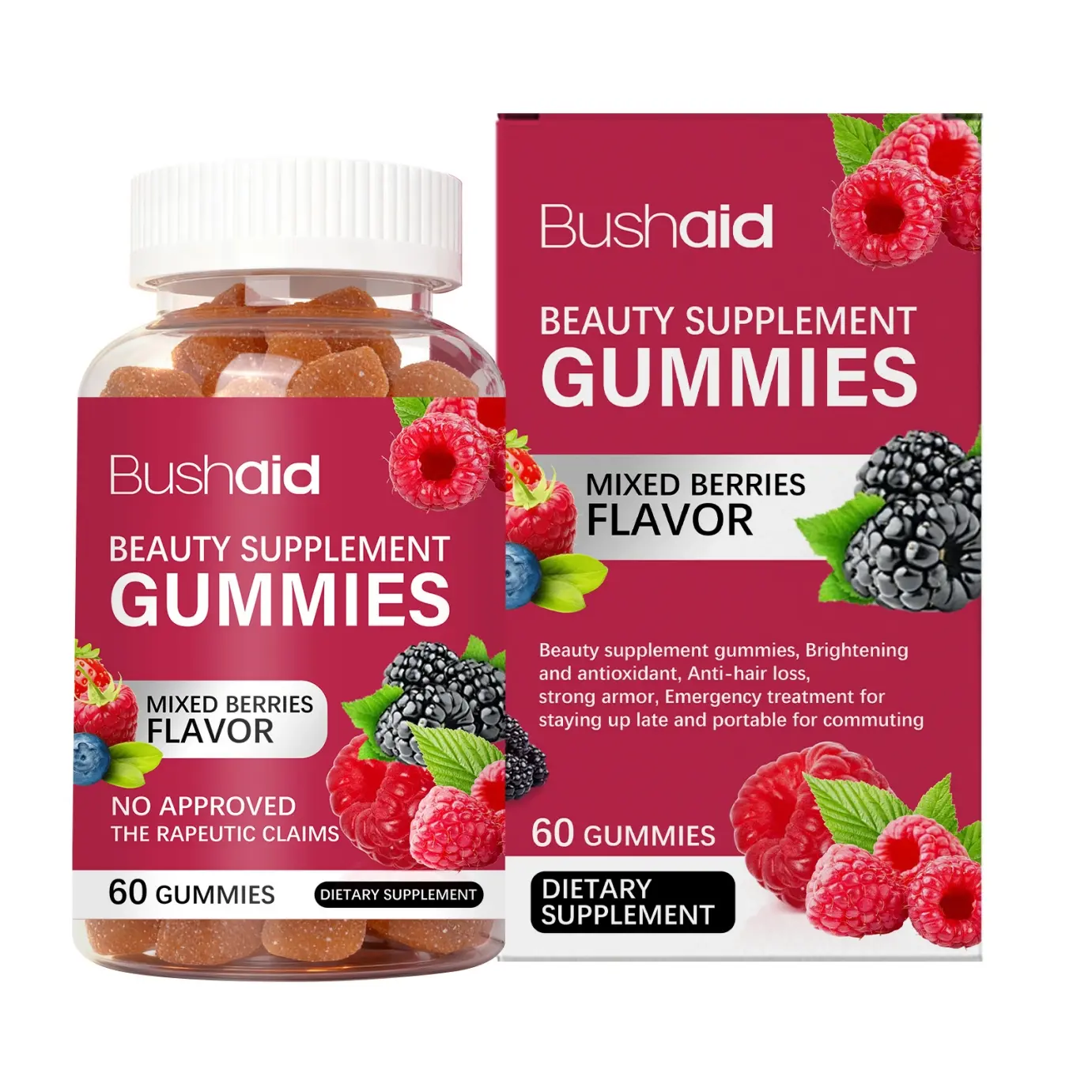 Berry Flavor Beauty Care Fudge
